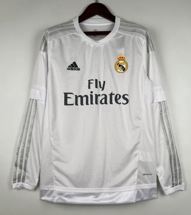 15/16 Real Madrid Home Kit (Long Sleeve)