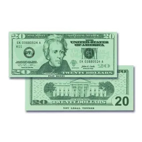 $20 Bills Set 100 Bills