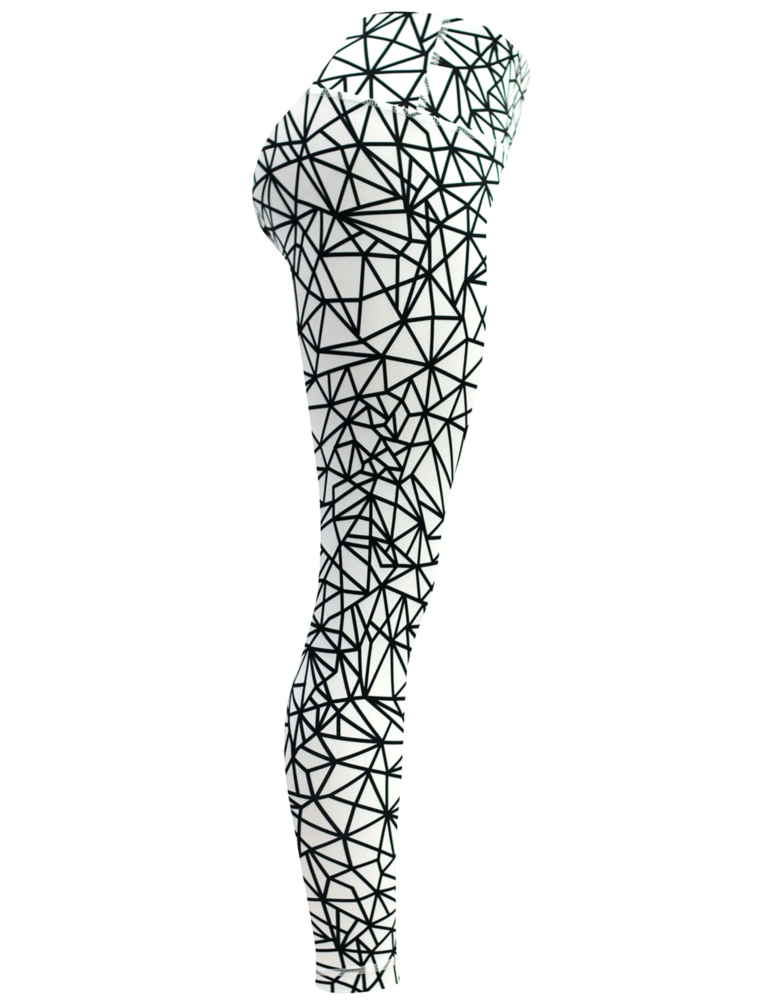 26" Printed Yoga Pants WHITESPIDER