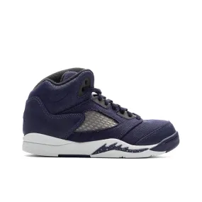 Air Jordan 5 Retro SE (PS) - Midnight Navy/Black/Football Grey