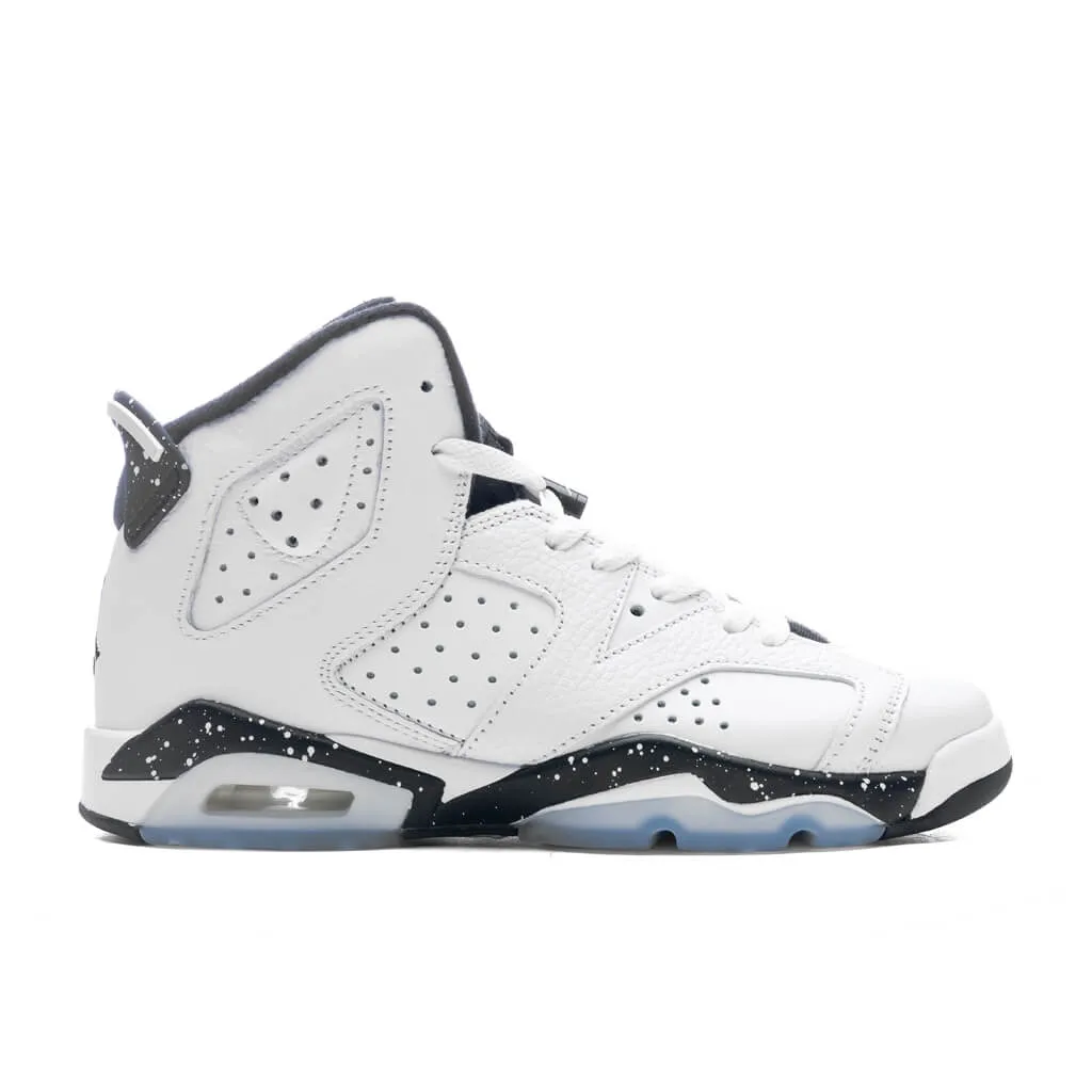 Air Jordan 6 Retro (GS) 'Reverse Oreo' - White/Black