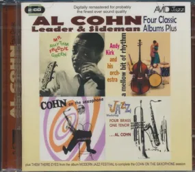 Al Cohn CD - Four Classic Albums Plus (Cohn On The Saxophone / Mr Rhythm / The Jazz Workshop / A Mellow Bit Of Rhythm)