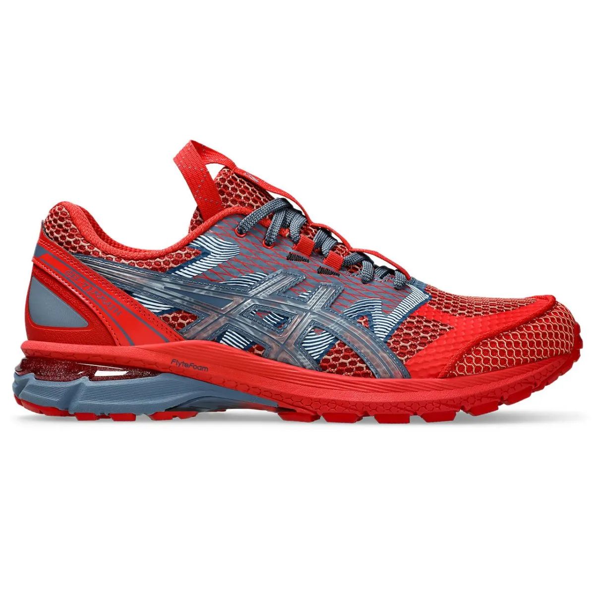 ASICS sneakers US4-S GEL-TERRAIN CLASSIC RED/WOOD CREPE