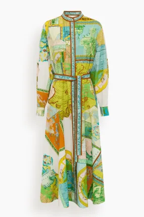 Atlas Shirtdress in Multi