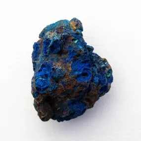 Azurite with Malachite