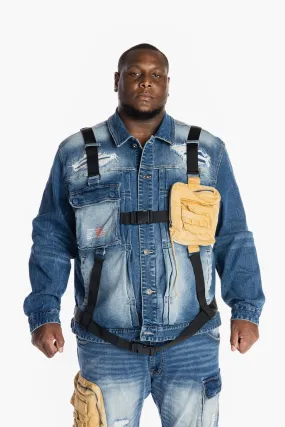 Big and Tall Utility Fashion Jacket