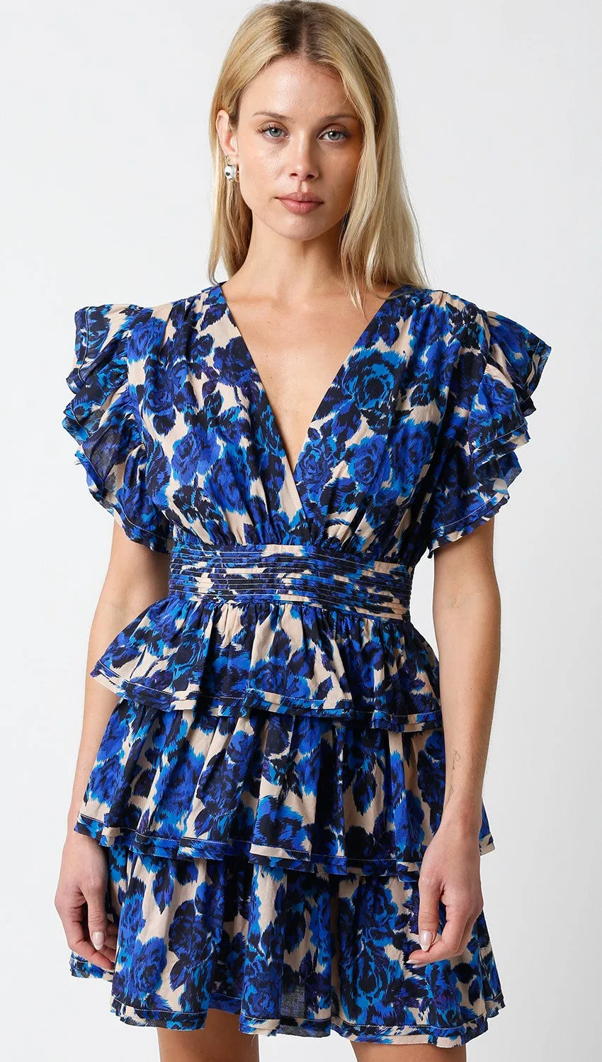 Blue Rose Dress