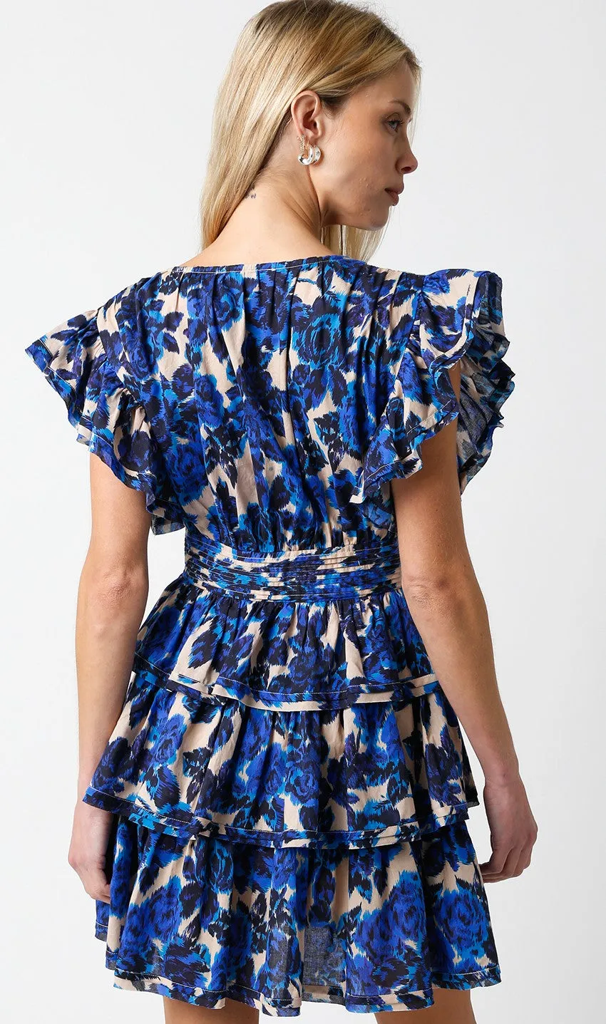 Blue Rose Dress