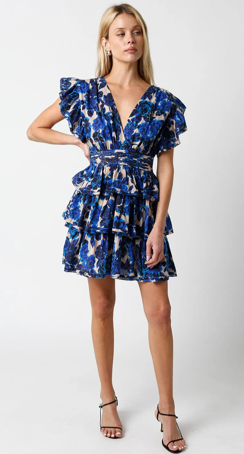 Blue Rose Dress