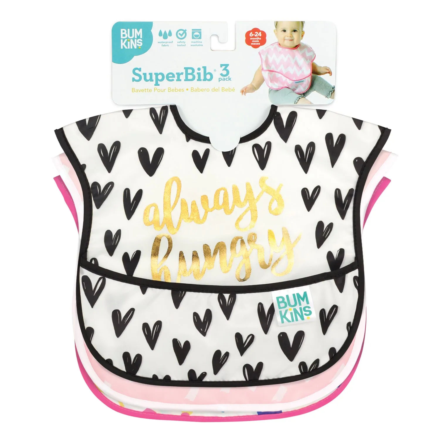 Bumkins Super Bib 3-Pack