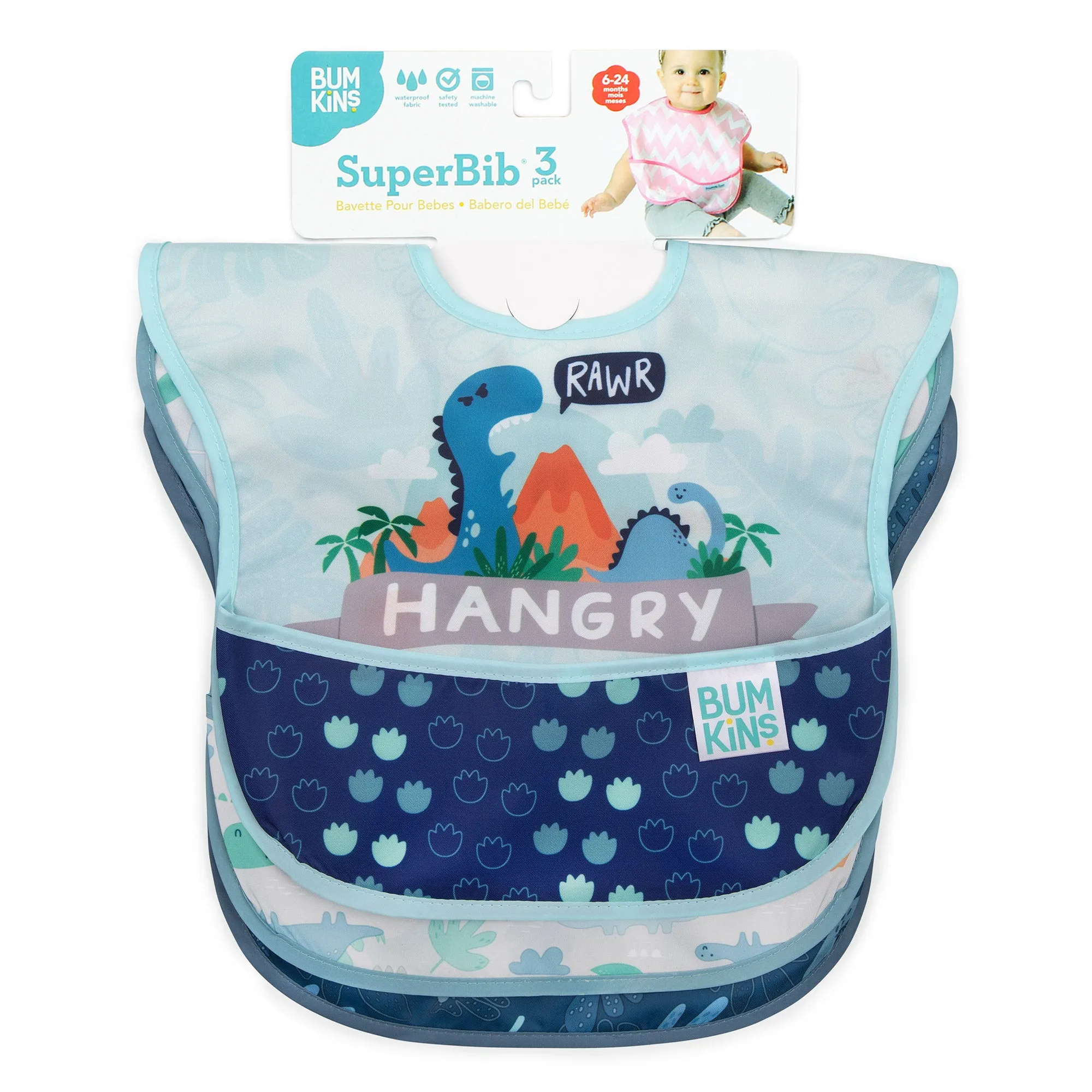 Bumkins Super Bib 3-Pack