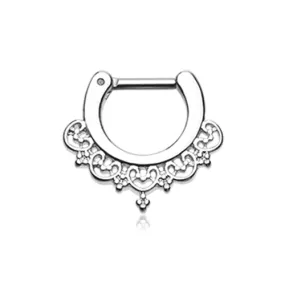 Celestial Filigree Septum Clicker