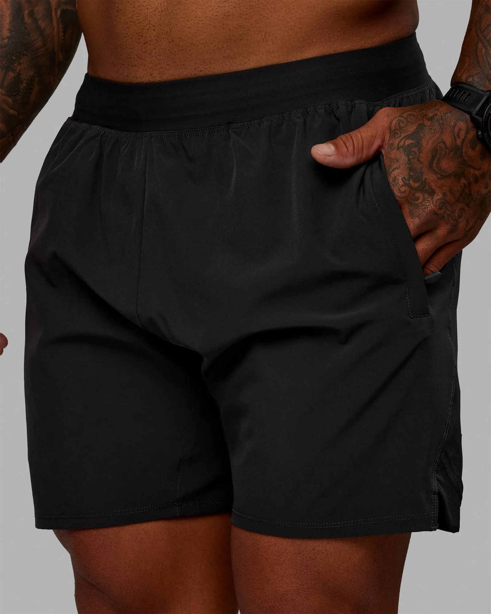 Challenger 6" Lined Performance Shorts - Pirate Black