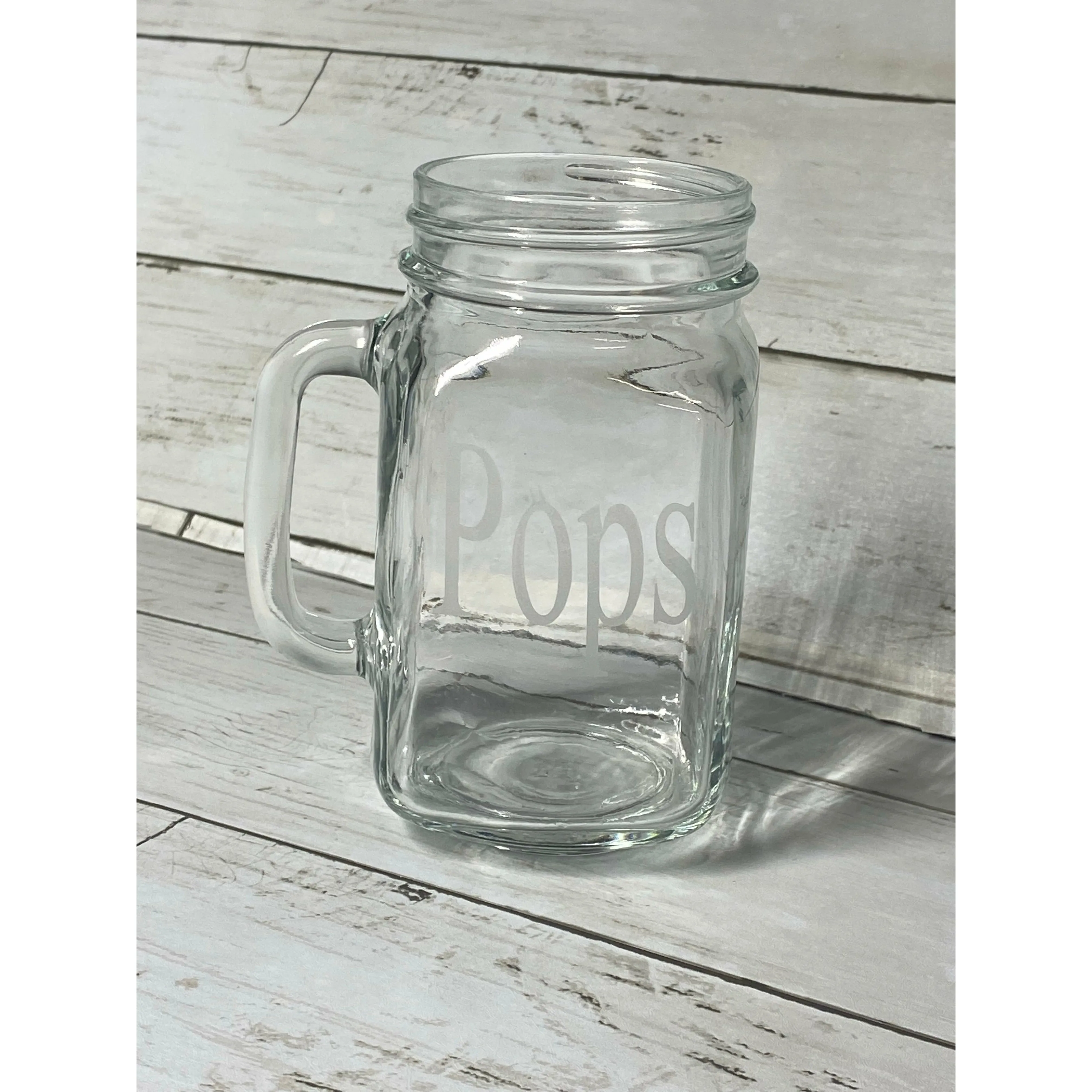 Country Glass Pint Jar