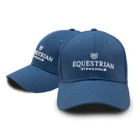 Equestrian Stockholm Cap Blue Meadow