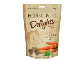 Equine Pure Delights Carrot & Mint Treats