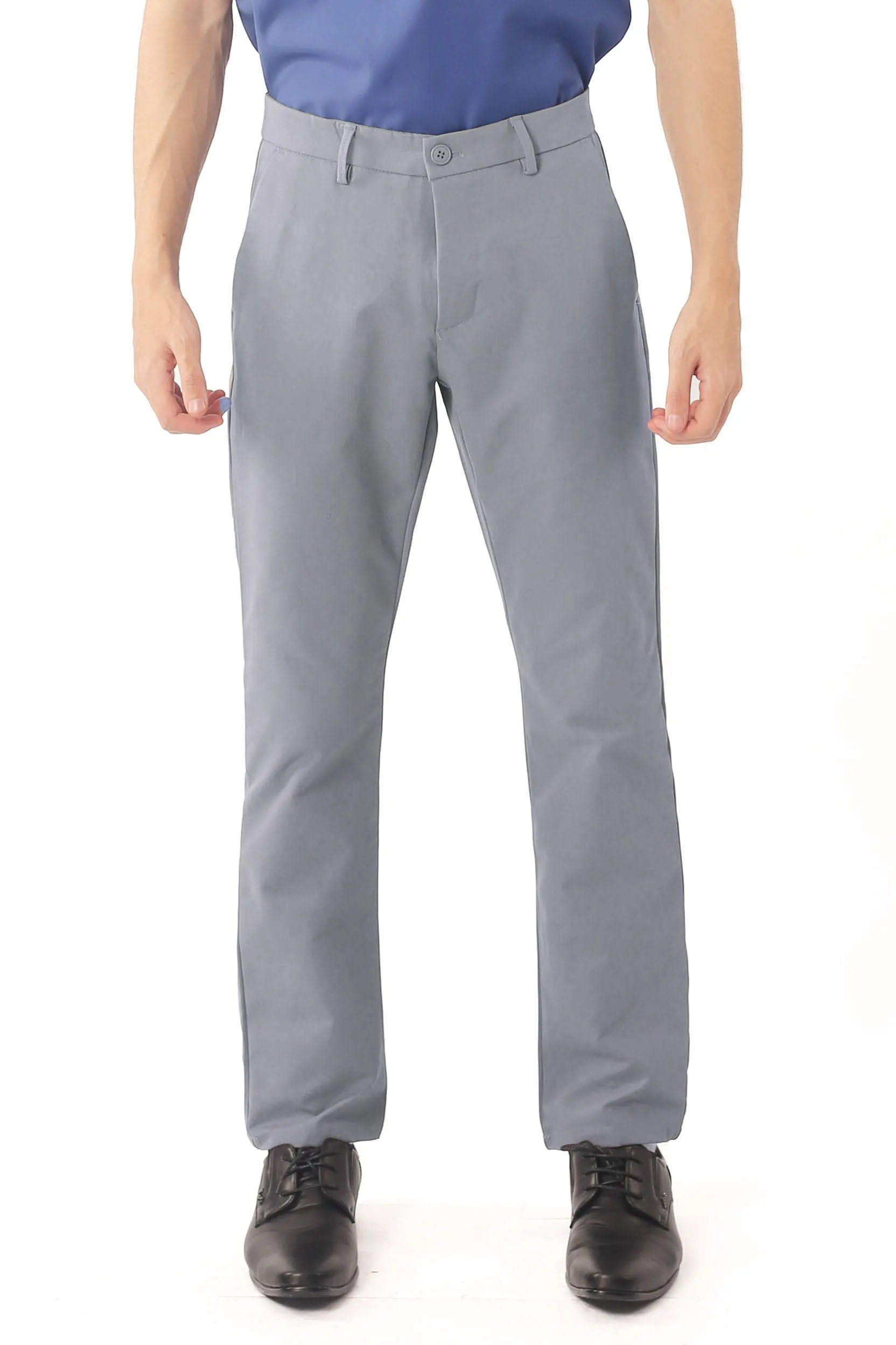 EXHAUST MEN'S SLACK LONG PANTS [SLIM FIT] 1642