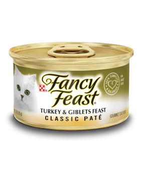 Fancy Feast Classic Turkey and Giblets Feast Canned Cat Food