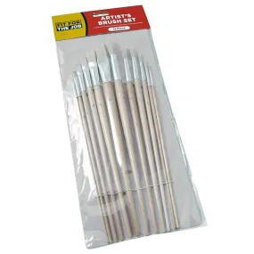 FFJ 12 Piece Artists Brush Set