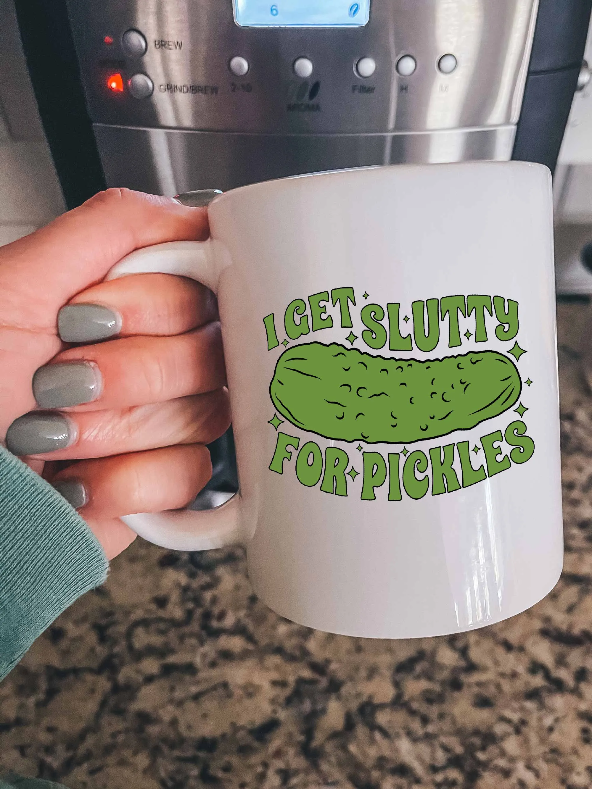 I Get Slu--y For Pickles Mug