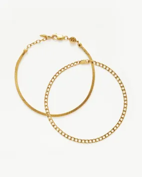 Iconic Lucy Williams Chain Bracelet Set