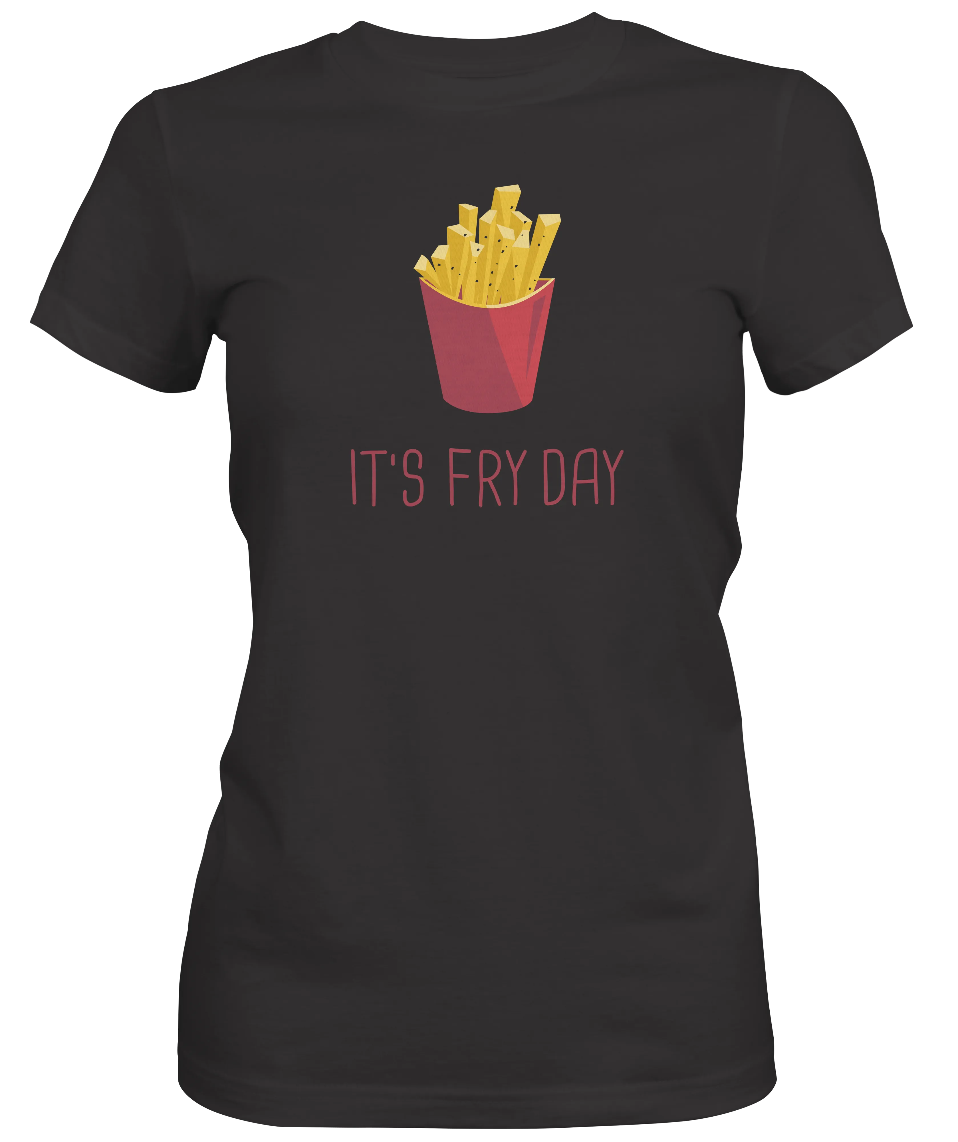 Its Fry Day Ladies Graphic Tee