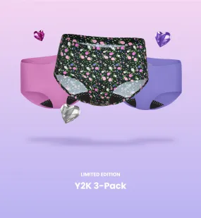 (Kit Item) Y2K UT 4-Pack Guava/Festival Blue/Perfect Pear 3-Pack | Boyshort