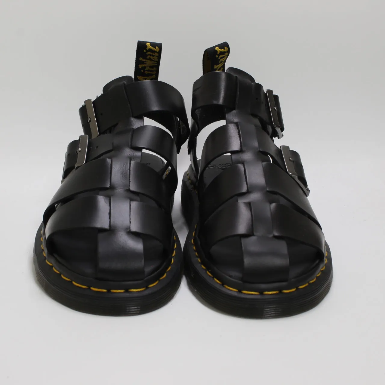 Mens Dr. Martens Garin Sandals Black Brando