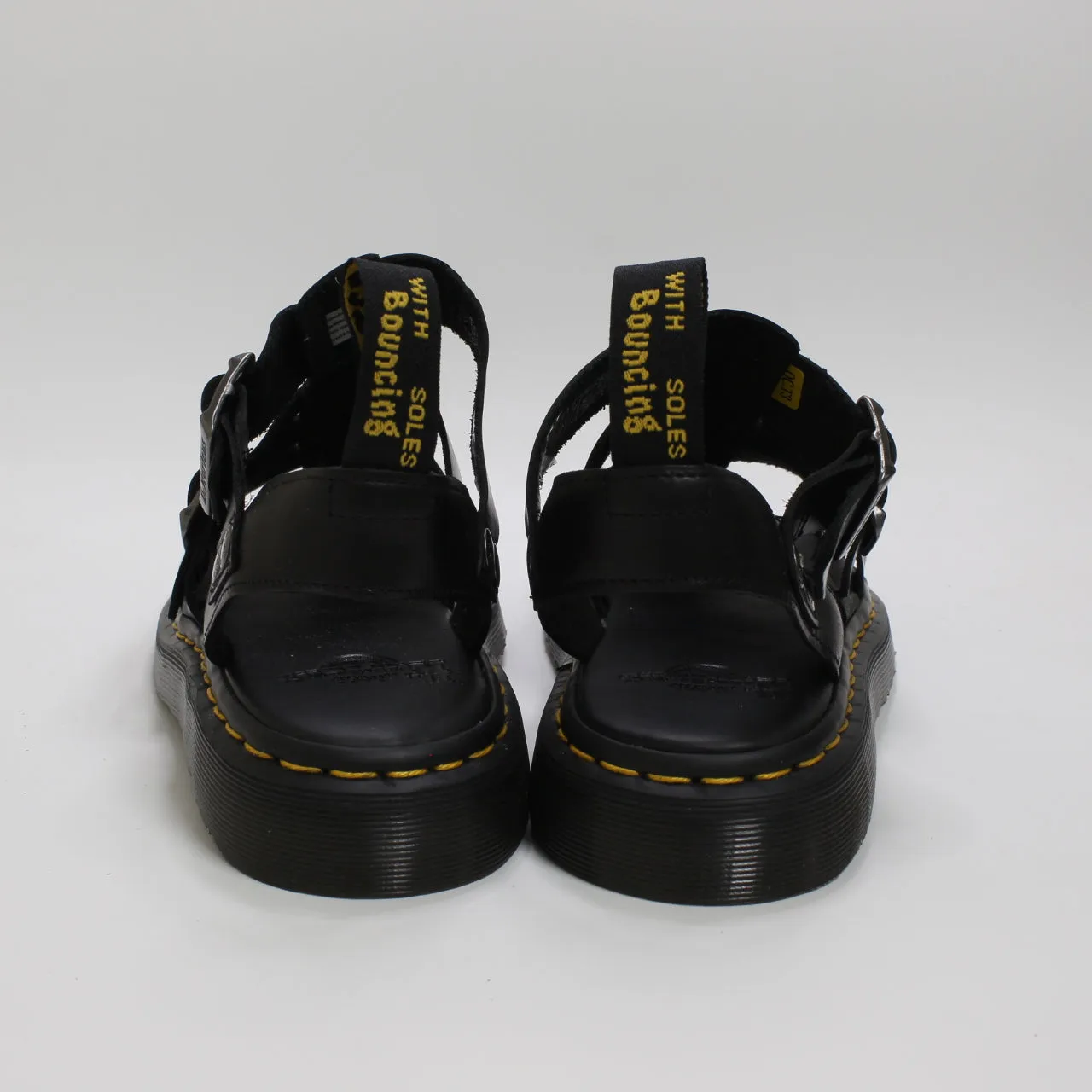 Mens Dr. Martens Garin Sandals Black Brando