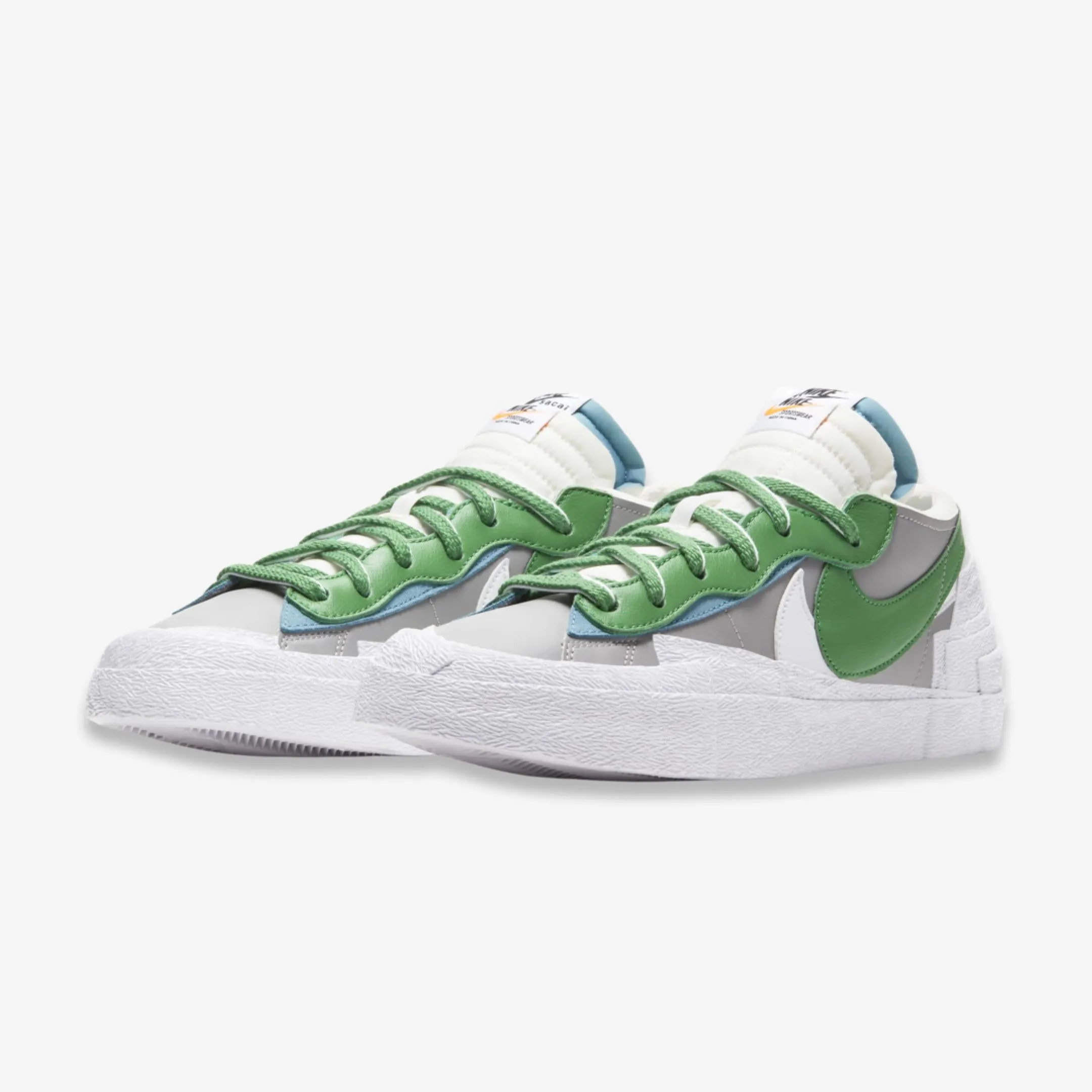 (Men's) Nike Blazer Low x Sacai 'Classic Green' (2021) DD1877-001