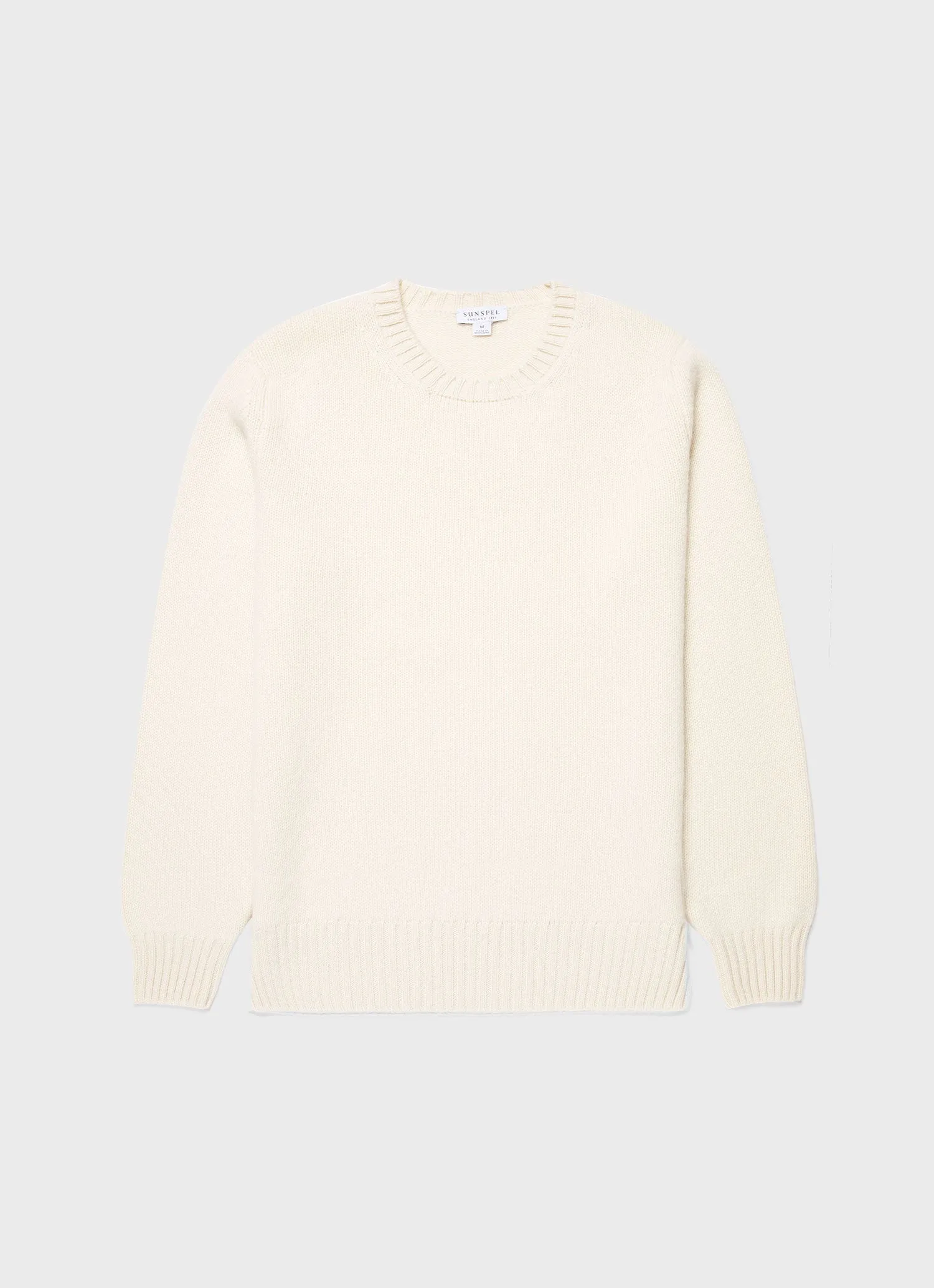 Men's Roxburgh Cashmere Jumper in Undyed