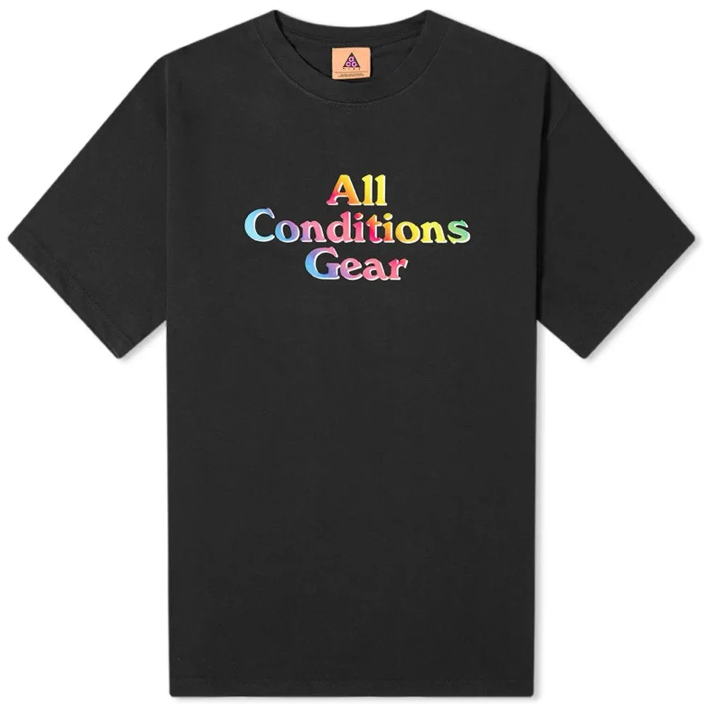 Nike ACG Gradient Tee Black & Multi