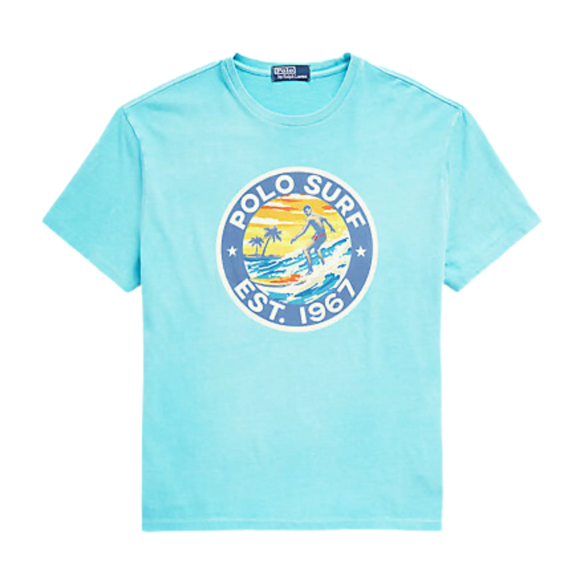 Polo Ralph Lauren Classic Fit Polo Surf T-Shirt (Perfect Turquoise)