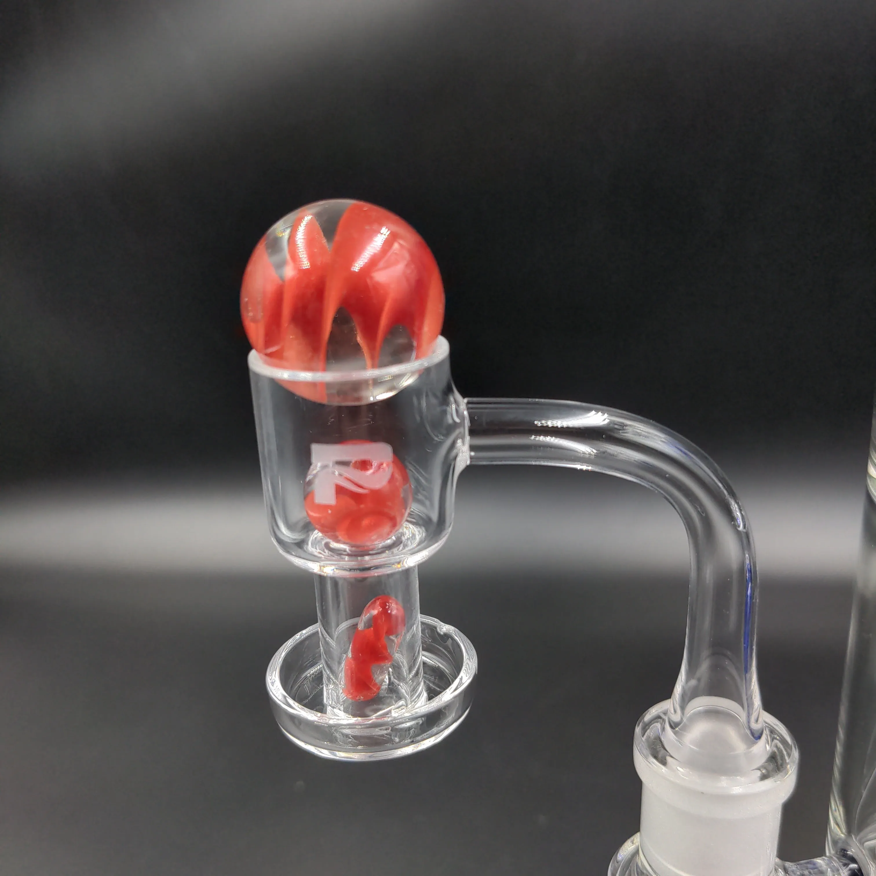 Pulsar Terp Slurper Twist Marble Set | 4pc | 14mm Male