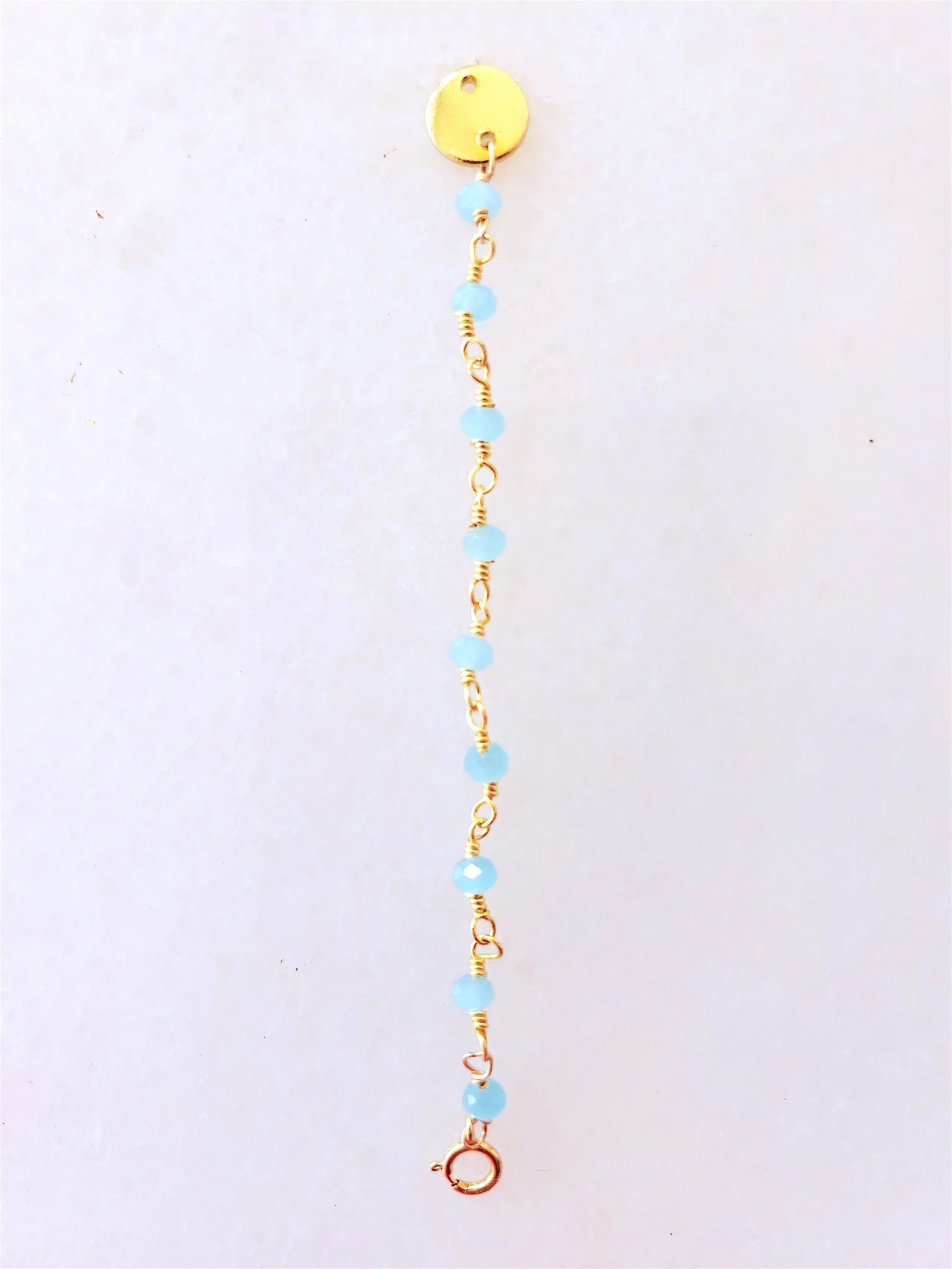 Semi-Precious Bead Necklace Extender