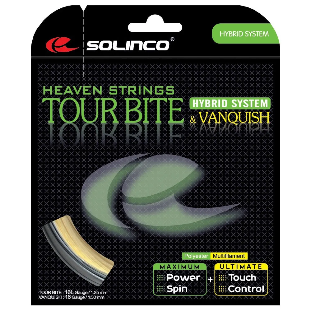 Solinco Tour Bite   Vanquish Hybrid