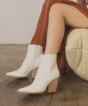 Sonia Ankle Boot - White