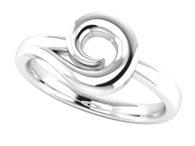 Spiral Ring Plain