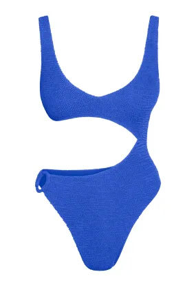 St. Barth's One Piece - Cobalt Crinkle