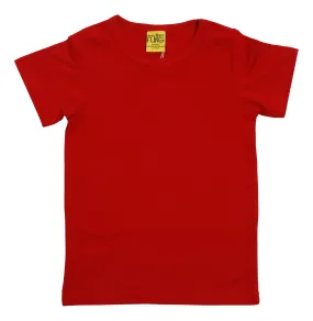 Tango Red/Whero Short Sleeve Top (4-12 years)