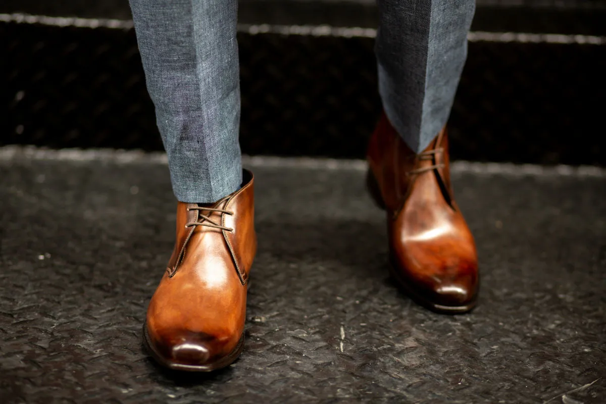 The Newman Chukka Boot - Brown