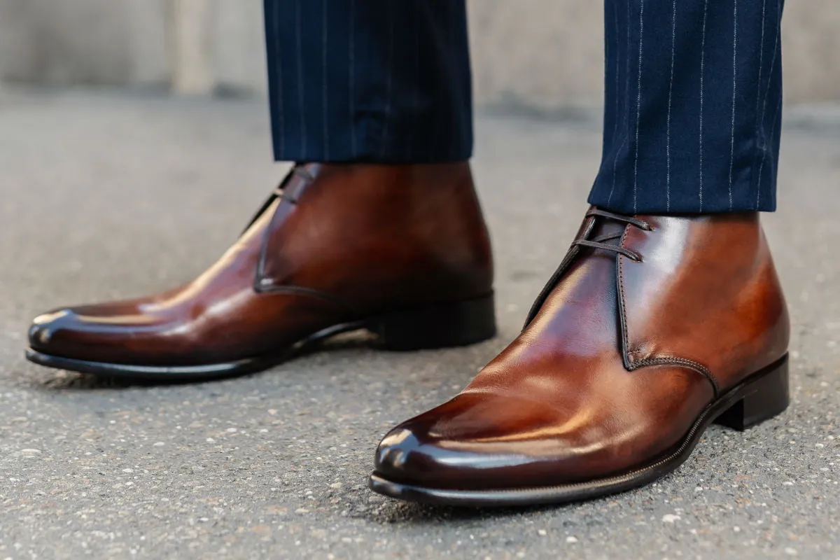 The Newman Chukka Boot - Brown