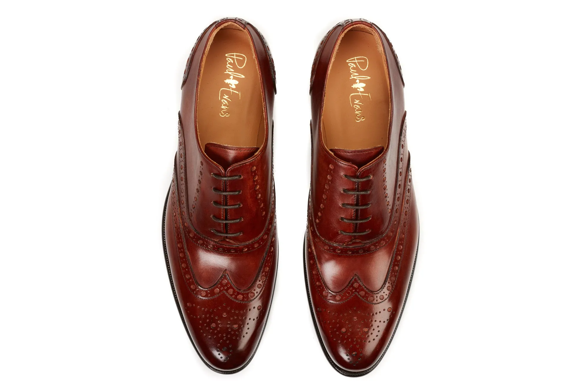 The West II Wingtip Oxford - Marrone