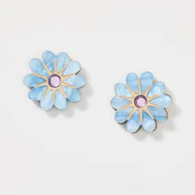 Vera Earrings - Blue / Lilac