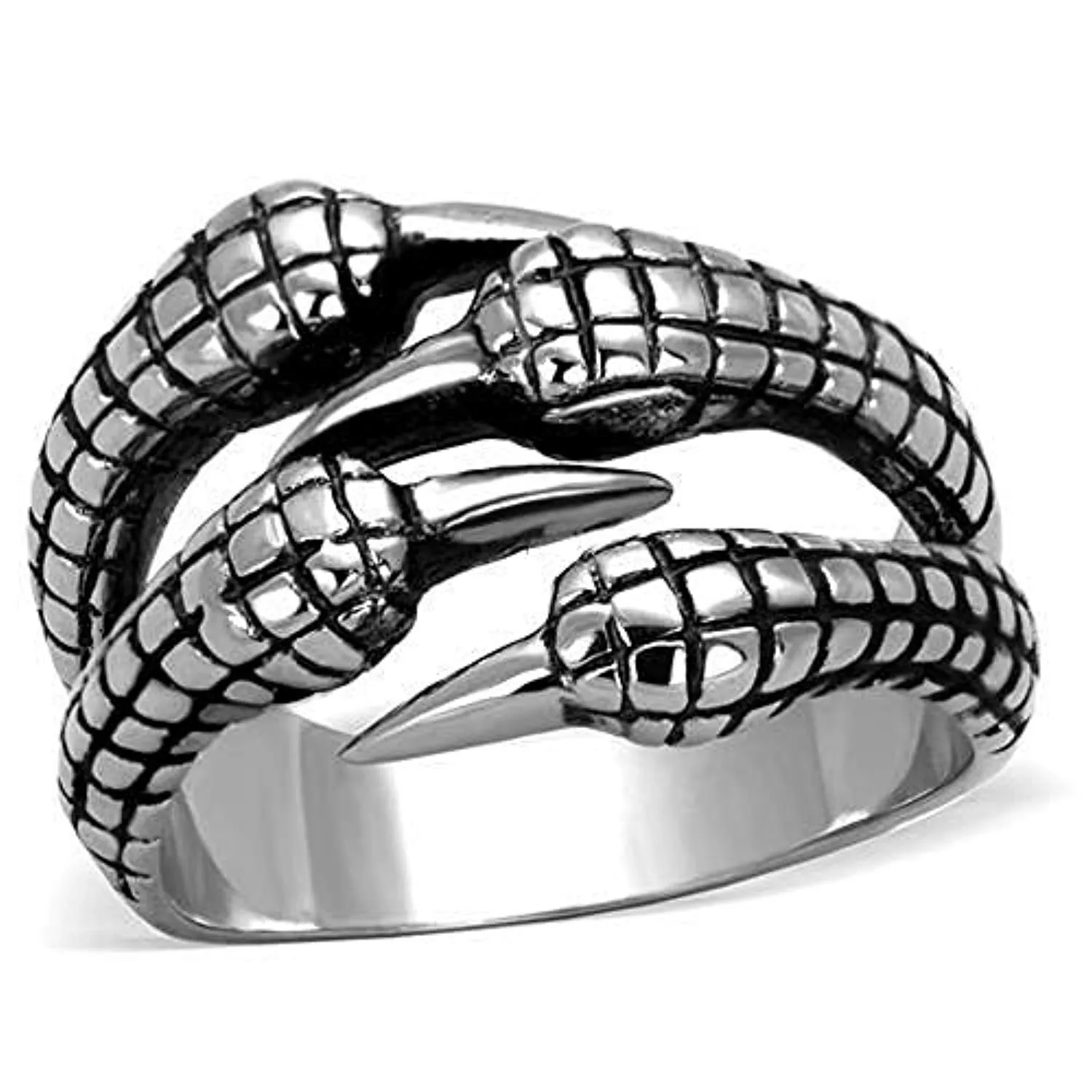 WildKlass Stainless Steel Ring High Polished (no Plating) Men