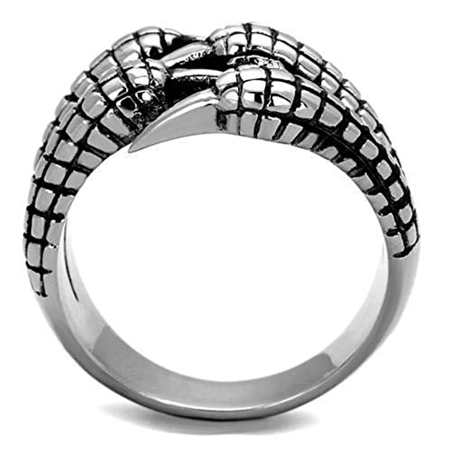 WildKlass Stainless Steel Ring High Polished (no Plating) Men