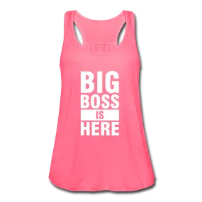 Women's Big Boss Flowy Tank Top