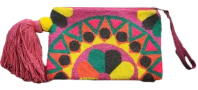 Xiomara Handmade Wayuu Punch-needle Clutch